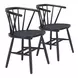 Stenger Black Dining Chair Set of 2