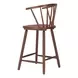 Stenger Walnut Counter Height Stool Set of 2