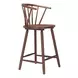 Stenger Walnut Counter Height Stool Set of 2