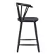 Stenger Black Counter Height Stool Set of 2