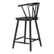 Stenger Black Counter Height Stool Set of 2