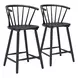 Stenger Black Counter Height Stool Set of 2
