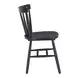 Tyce Black Dining Chair Set of 2