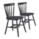 Tyce Black Dining Chair Set of 2