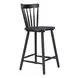 Tyce Black Counter Height Stool Set of 2