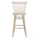 Tyce Natural Bar Stool Set of 2