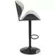 Meyane Gray Adjustable Bar Stool