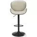 Meyane Gray Adjustable Bar Stool