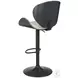 Meyane Gray Adjustable Bar Stool