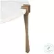 Rench White And Brass Coffee Table