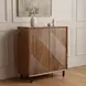 Jatil Walnut 2 Door Accent Cabinet