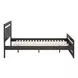 Repos Black Queen Panel Bed