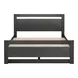 Repos Black Queen Panel Bed