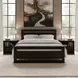 Repos Black Queen Panel Bed