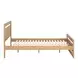 Repos Brown Queen Panel Bed