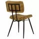 Misty Camel And Black Padded Side Chair Set of 2