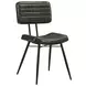 Partridge Espresso And Black Padded Side Chair Set of 2