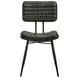 Partridge Espresso And Black Padded Side Chair Set of 2