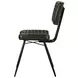 Partridge Espresso And Black Padded Side Chair Set of 2