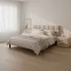 Placid Beige King Upholstered Panel Bed