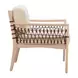 Wezly Ivory Upholstered Accent Chair