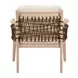 Wezly Ivory Upholstered Accent Chair