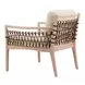 Wezly Ivory Upholstered Accent Chair