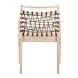 Wezly Ivory Upholstered Dining Chair Set of 2