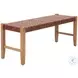 Bandini Brown Bench