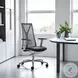 Hasso Black Adjustable Swivel Office Chair