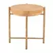 Halva Natural Round Side Table
