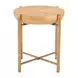 Halva Natural Round Side Table