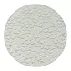Vetro Silver Round Glass Top Side Table
