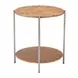 Adna Brown Round Occasional Table Set