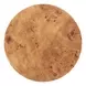 Adna Brown Round Side Table