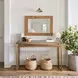 Mirat Brown Rectangular Wall Mirror