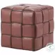 Zare Brown Ottoman