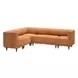 Malben Brown 48" Loveseat