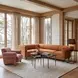 Malben Brown 48" Loveseat