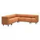 Malben Brown 48" Loveseat