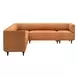 Malben Brown 48" Loveseat