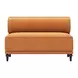 Malben Brown 48" Loveseat