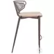 Silues Taupe Counter Height Stool Set Of 2