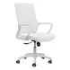 Jett White Low Back Office Chair