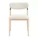 Equinox Oyster Gray Upholstered Dining Chair Set of 2