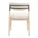 Equinox Oyster Gray Upholstered Dining Chair Set of 2