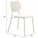Zeal Light Gray and Taupe Upholstered Dining Chair Set of 4