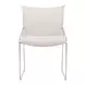 Pola White Upholstered Dining Chair Set of 2