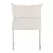 Pola White Upholstered Dining Chair Set of 2