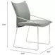 Pola Green Upholstered Dining Chair Set of 2